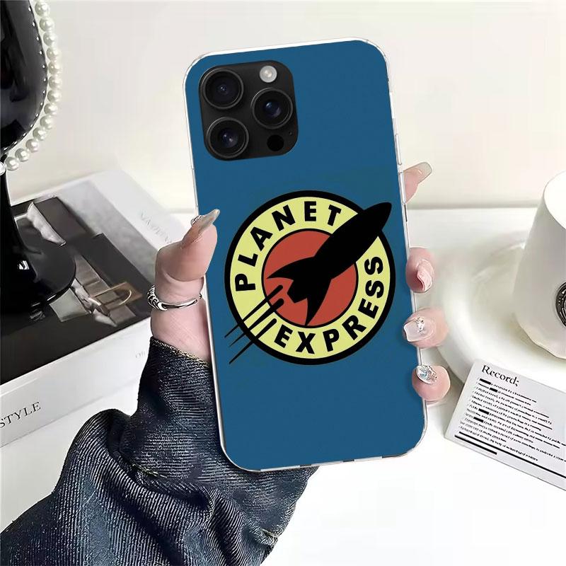 Futurama Planet Express Soft Phone Case For IPhone 18 11 17 Air 16E 16 Pro Max 15 + 14 Plus 13 Mini 12 Apple 7 SE 8 Fundas Coque 11