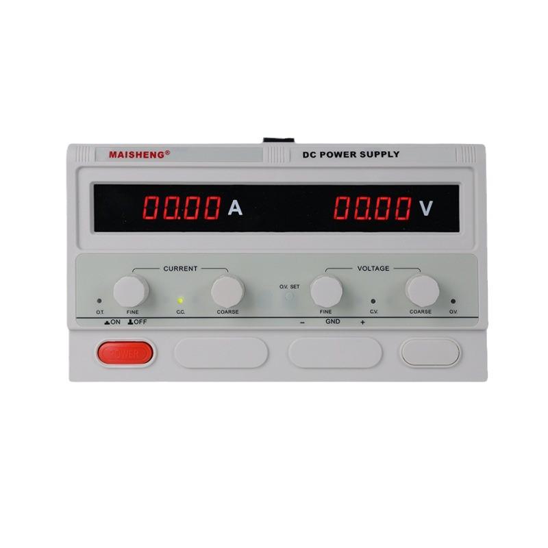 Maisheng High Power Adjustable DC Regulated Power Supply with Digital Display, 600V/800V Motor Electroplating & Aging Test