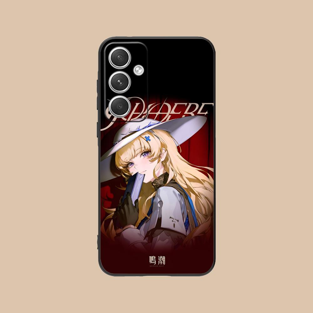 Чехол для телефона Wuthering Waves Phoebe для Samsung Galaxy S26 S25 S24 S23 S22 S21 S20 Note20 Plus FE Ultra Цветной чехол для мобильных телефонов