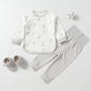 Baby Cotton Underwear Set High Waist Belly Support Long Sleeve Sleepwear Newborn Infant Toddler Winter
