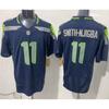 NFL Seattle Seahawks Vintage Style Football Jersey Short Sleeve Embroidered Team Apparel Men