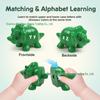 Cross-Border Dinosaur Letter & Number Matching Montessori Toy for Early Childhood Education