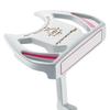 Dynagolf Dynamics Putter Lady Mallet Type Grip Thick Beginner Large Head 33 Inch Grip Thick Lady Women Cute White Pink