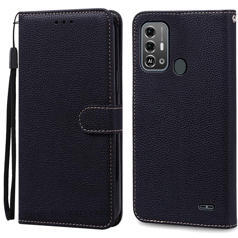 For ZTE Blade A53 Pro Case Soft Silicone Wallet Leather Case For ZTE Blade A53 Pro Case Flip Cover Coque Fundas