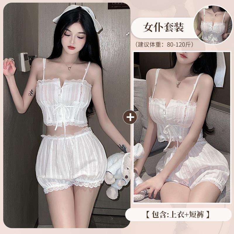 Новое сексуальное нижнее белье Zimei Night Crisp, подвязки, нагрудные повязки, пижамы, пижамы и придворные женские сексуальные ночные рубашки отправляются от имени других.