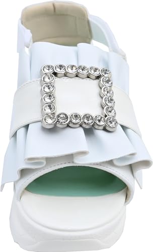 Босоножки на платформе с ремешком