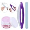 Puntos Nail Art 3Pcs/Set Waxing Polishing Grinding Buffing Cream Buffer Manicure Kit