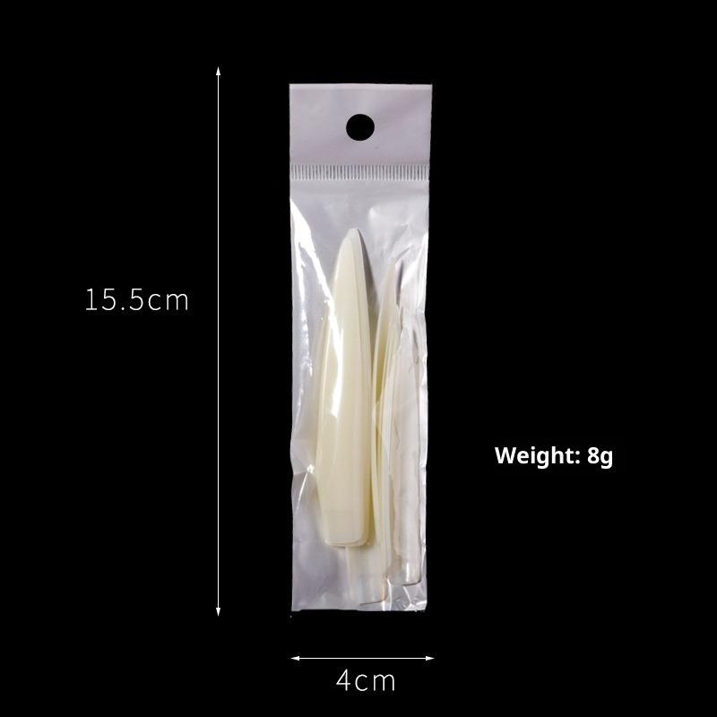 Long Artificial Nail Tips for Nail Art Salon, Craft Nail Tips, Sample Performance Art False Nail Stickers+