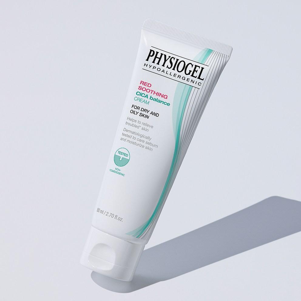 [Physiogel] Успокаивающий крем с цика-комплексом Red Soothing Cica Balance, 80 мл, 1 шт.