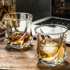 4pcs Cocktail Old Fashioned Bourbon Glass High Beauty Transparent Crystal Glass Cup Cold Drink Cup Household Juice Whiskey Glass