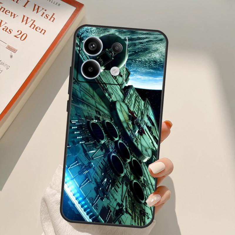 Чехол-бампер Space Ship Art для Xiaomi Redmi Note 14 13 10 11 12 15 Pro Plus Чехол для Redmi 15 14C 12C 10C 13C 15C