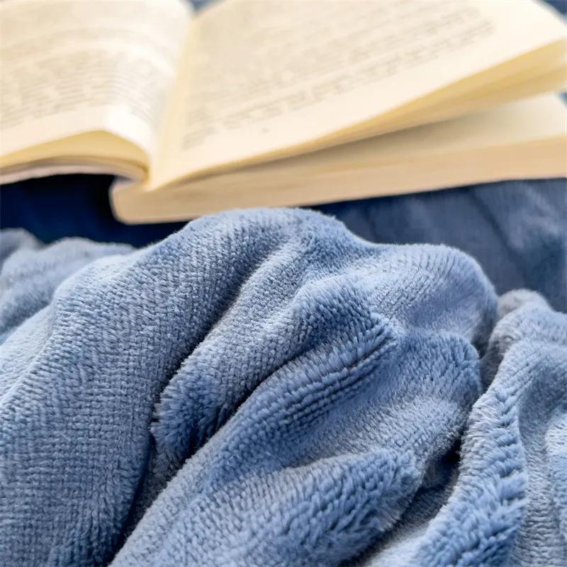 Матрас из молочного бархата для домашнего использования, утолщенный и теплый зимой, студенческий матрас толщиной 6 см