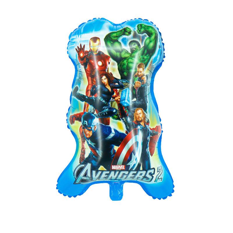 Superhero shape aluminum film balloon 10PCS
