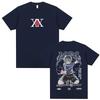 Anime Hunter x Hunter Killua Zoldyck Double-sided Print T-shirt, Unisex Casual Loose Crew Neck T-Shirt