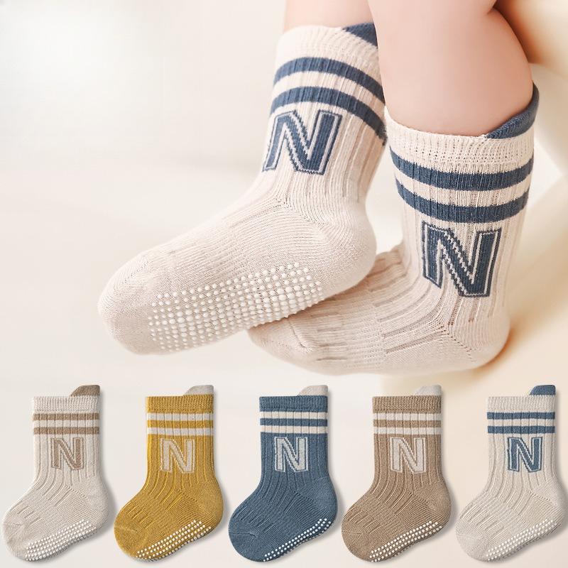 Baby Floor Socks Indoor Toddler Socks Pure Cotton Breathable Non-slip Bottom Children's Socks