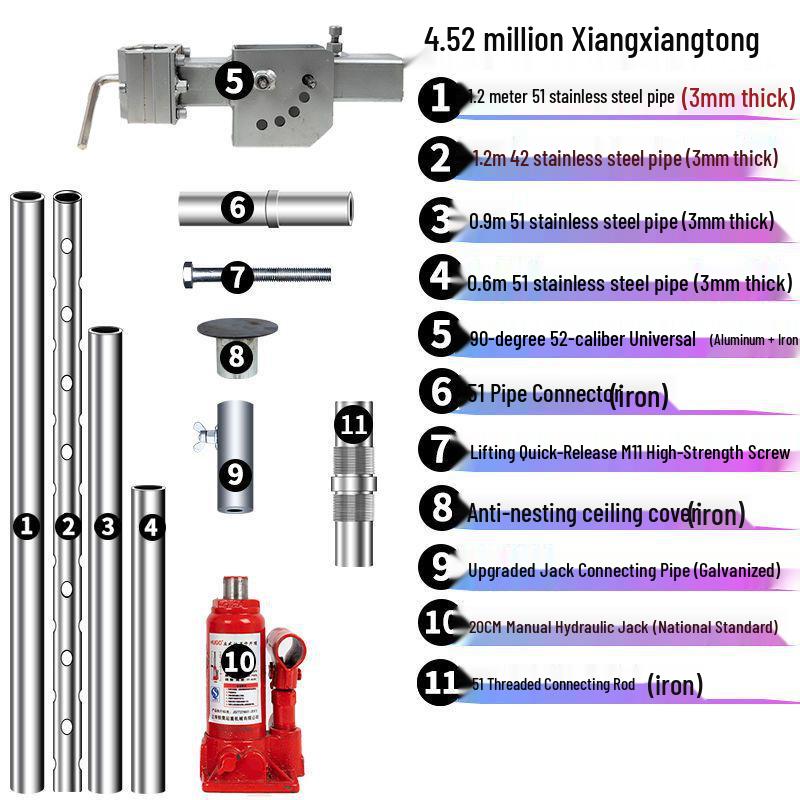 Industrial Diamond Core Drill Machine with Hydraulic Lifting Frame and Universal Stand