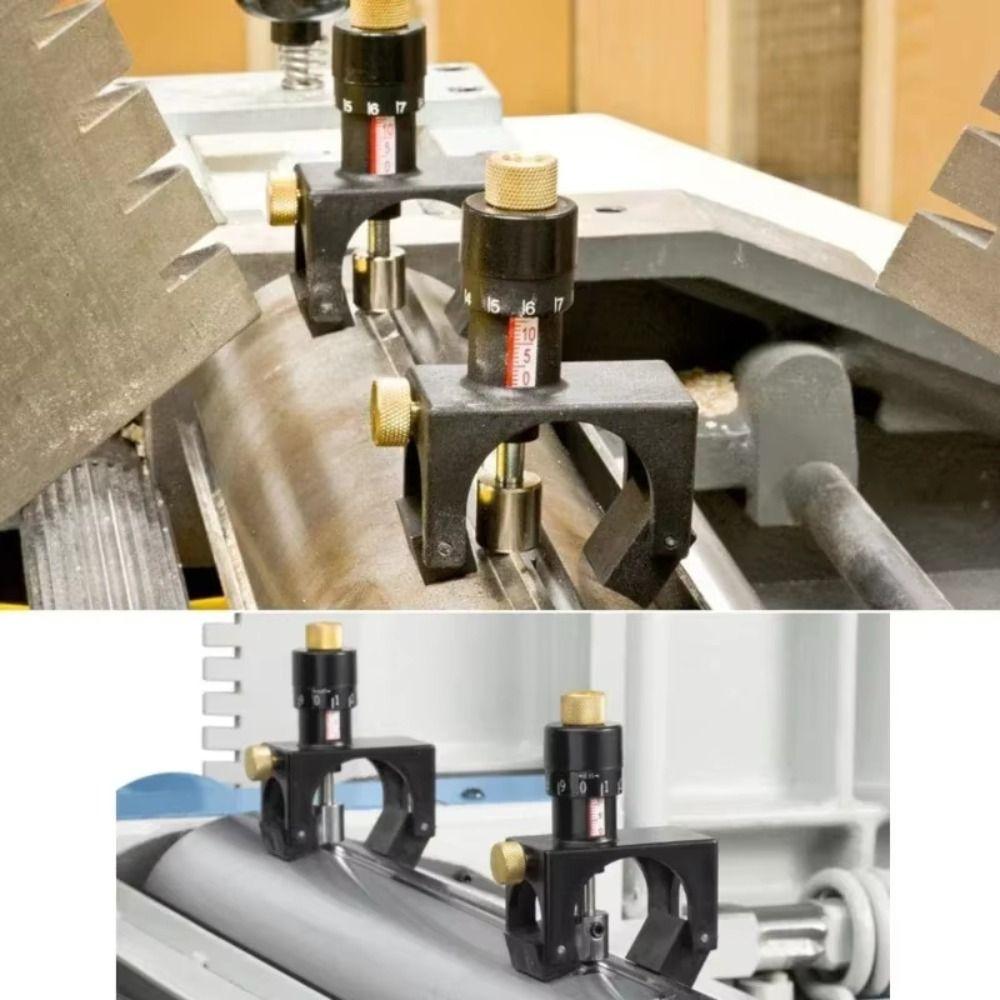 Adjustable Gauge Device Calibrator Setting Cutter Setting Jig Woodworking Setter Tools DIY
