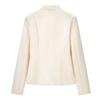 New Chinese Style Satin Knot Button Mandarin Jacket 2026 Spring Women Long Sleeve Waist-cinch Single Breasted Daily Wear Coat