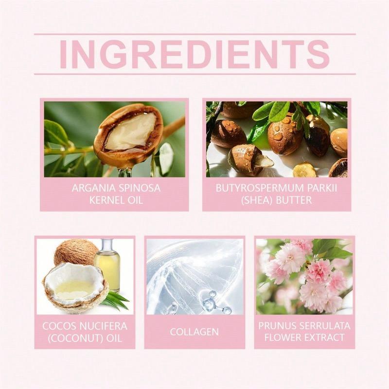 Несмываемая маска для волос «Сакура» восстанавливает сухие, вьющиеся волосы и делает их гладкими, блестящими и свежими.