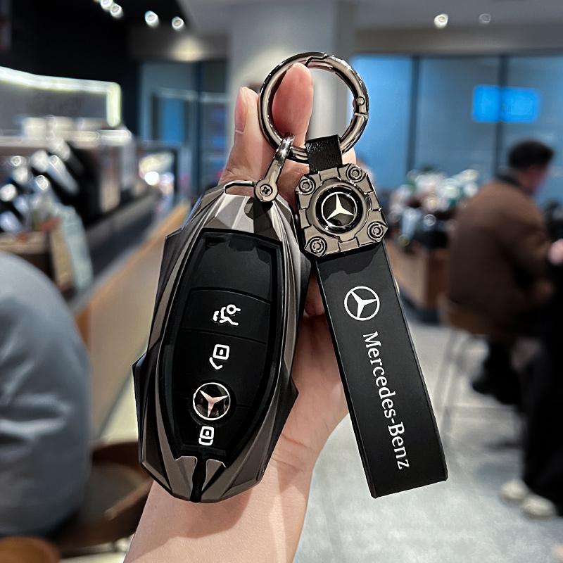 ULA5 For Mercedes-Benz C260L key cover, 25 models, E300 car, A200, men and women, high-end feeling, GLB220 shell buckle, Gla bag, Glc