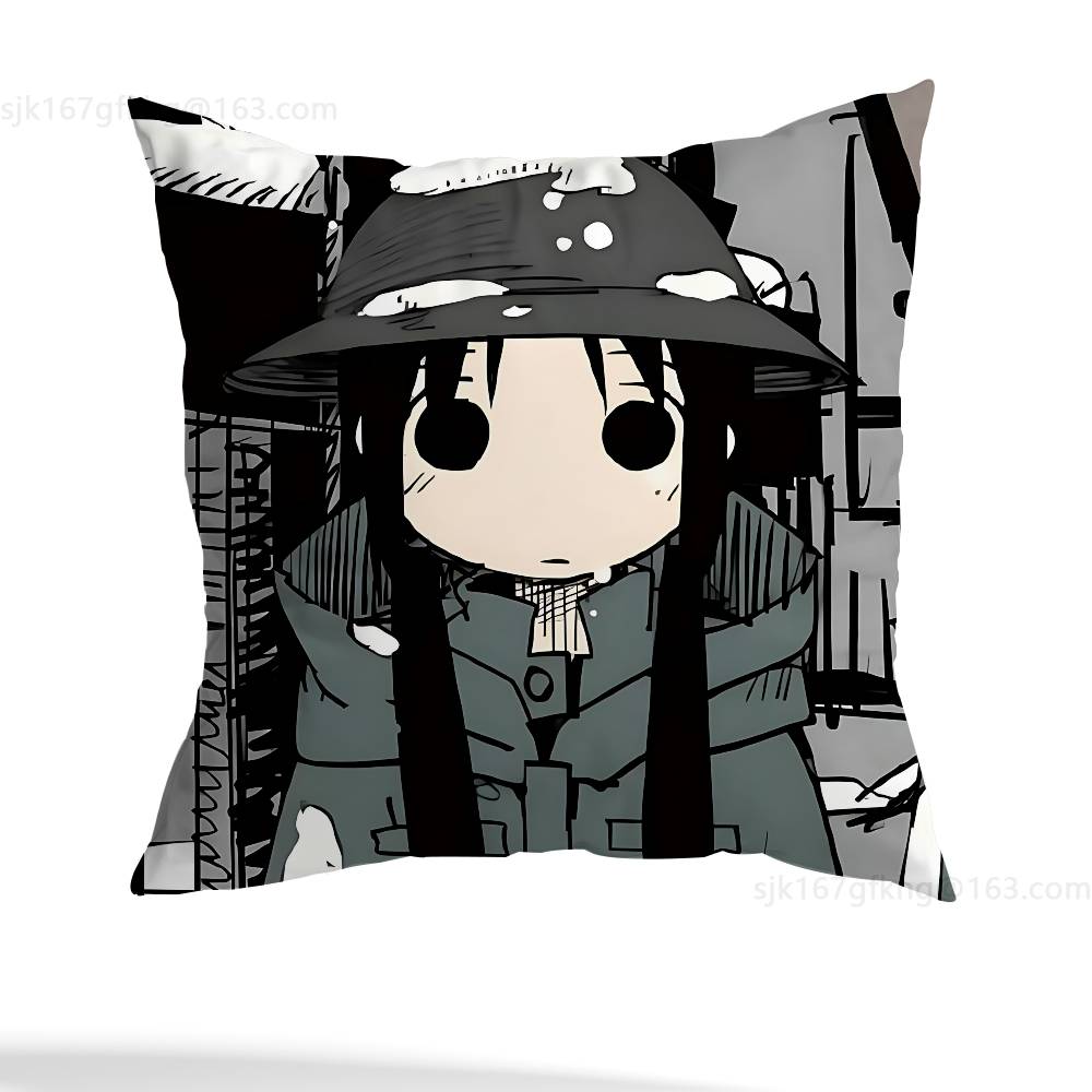 Чехол на подушку Girls L-Last Tour, противопылевой, с невидимой молнией, из шелковистого короткого плюша, чехол на диванную подушку