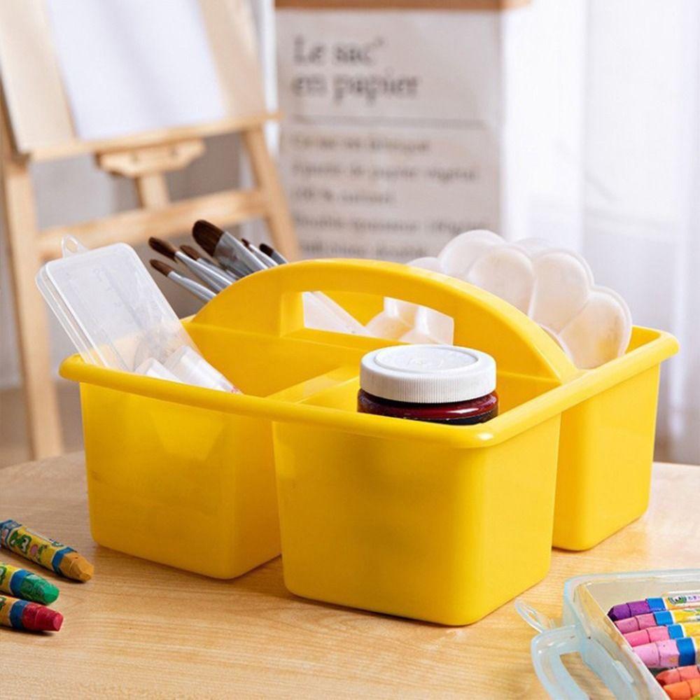 Desktop Organizer Desk Storage Box Basket Multifunctional Art Marker Organizer  Stationery