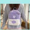 Fashionable Cartoon Carebears Plush Backpack For Women And Teens