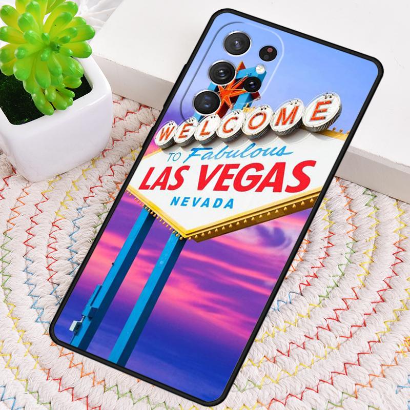 Las Vegas Nevada Gamble Silicone Phone Case For Samsung Galaxy note 10 pro S26 S25 S24 S23 S22 S21 Plus S25Ultra Capa Cover