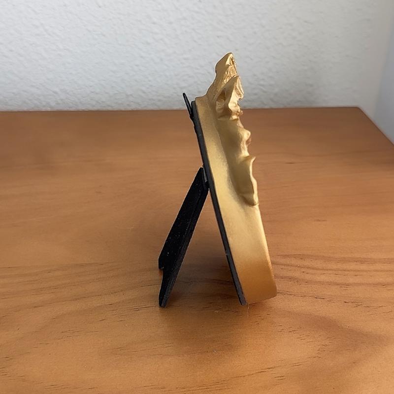 1PC Elegant Convenient Durable Gift Round Mirror Lightweight Sturdy Dressing Table Retro Decorative Mirror