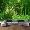 Bamboo Landscape Wall Tapestry Art Decoration Curtains Hanging Home Bedroom Living Room Decoration