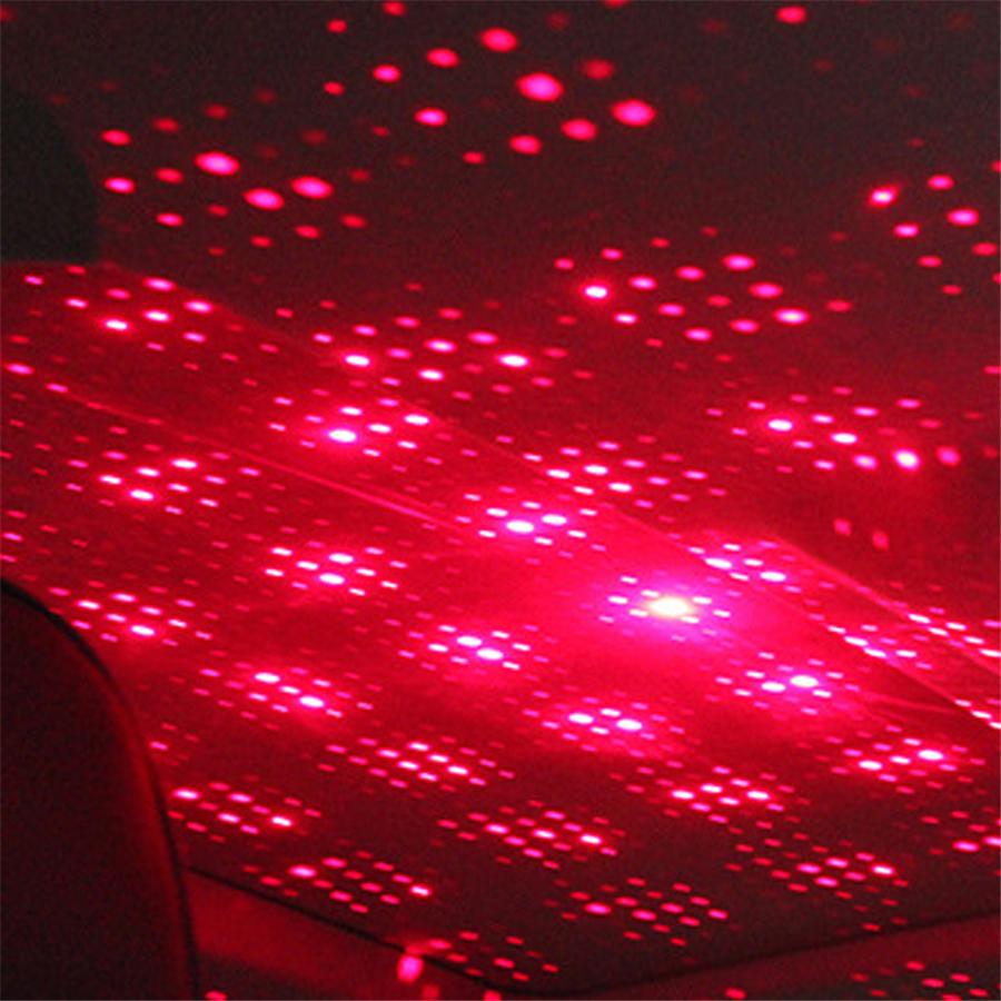 Car Instrument Roof Led Night Light Decoration Atmosphere Starry Lamp Usb Plug