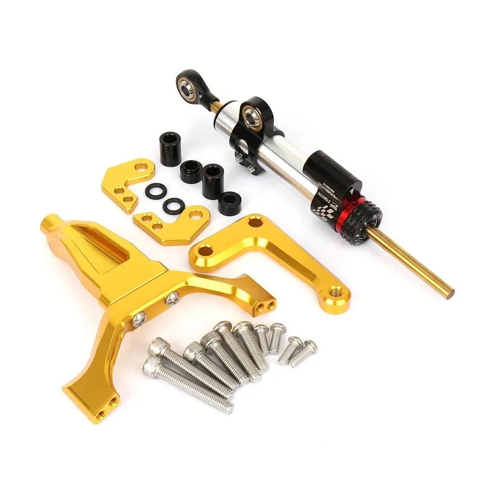 Новые аксессуары безопасности от вобблинга для YAMAHA MT-09 MT09 2024 2025, кронштейн демпфера руля мотоцикла, опорная стойка стабилизатора