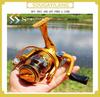 Fishing Reel Spinning Reel 13+1BB 5.5:1 Bass Fishing Reel Left Right Hand Light Weight Fishing Reel