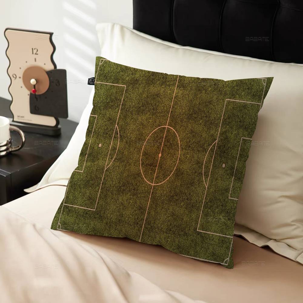 Football Field Pillow Cushion Cover Pillowcase Living Room Sofa Home Decor