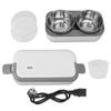 Portable Electric Lunch Box Stainless Steel Liner Heated Bento Box for Home Dorm Travel Outdoor
