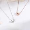Love Doudou Necklace Women's Niche Exquisite Fashion Versatile Glossy Love Pendant Item Accessories