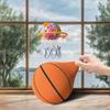1Pc Kids Bouncing Mute Silent Basketball With Cloth Cover Indoor Silent Foam Basketball Bounce Soft Squeezable Ball