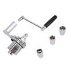 Torsion Multiplier Wrench 40CR Alloy Steel Labor Saving Lug Nut Removal Tool 1/2 Inch Drive with 17mm 19mm 21mm Sockets for Car