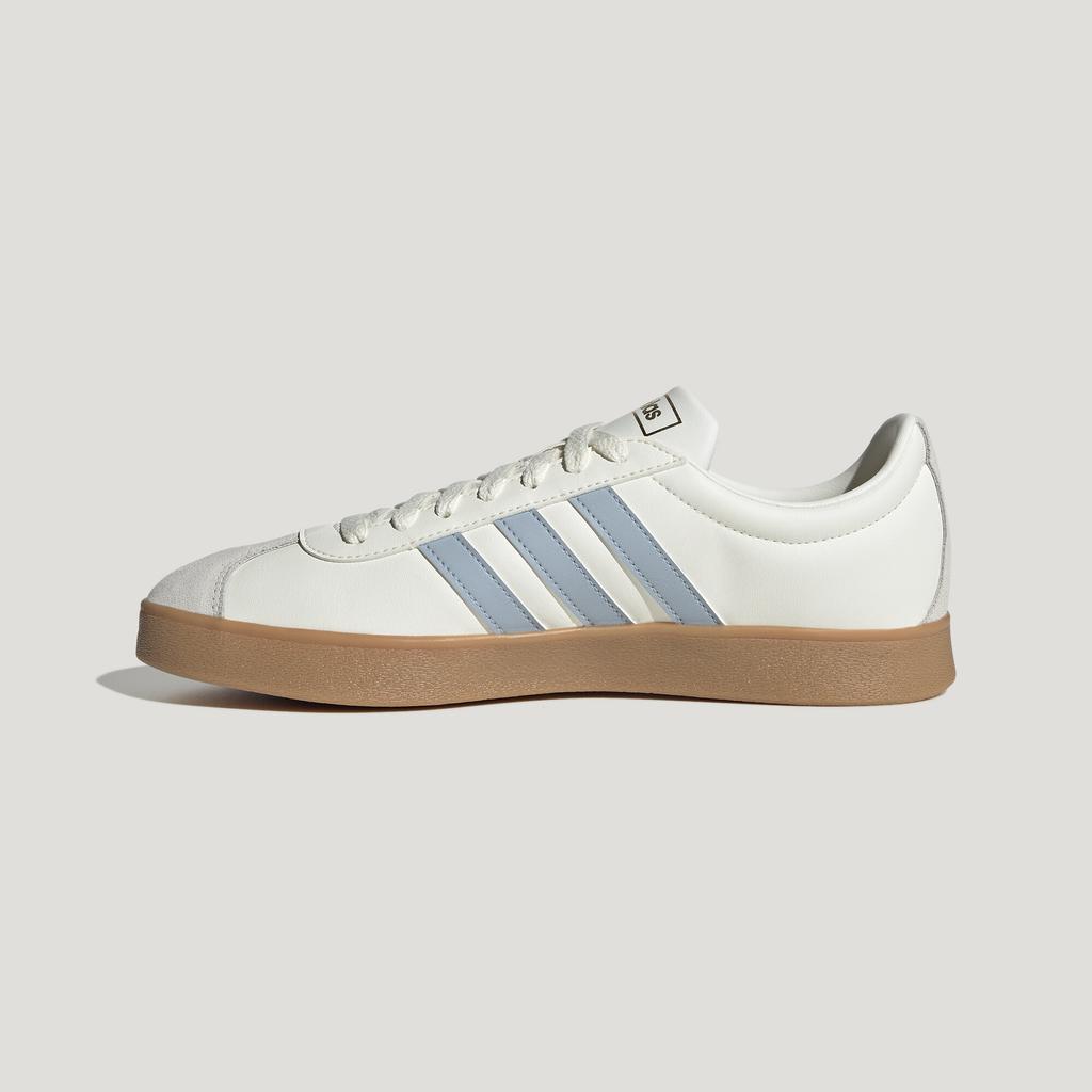 adidas VL Court Classic Цвет: Off White, Wonder Blue, Золотой металлик