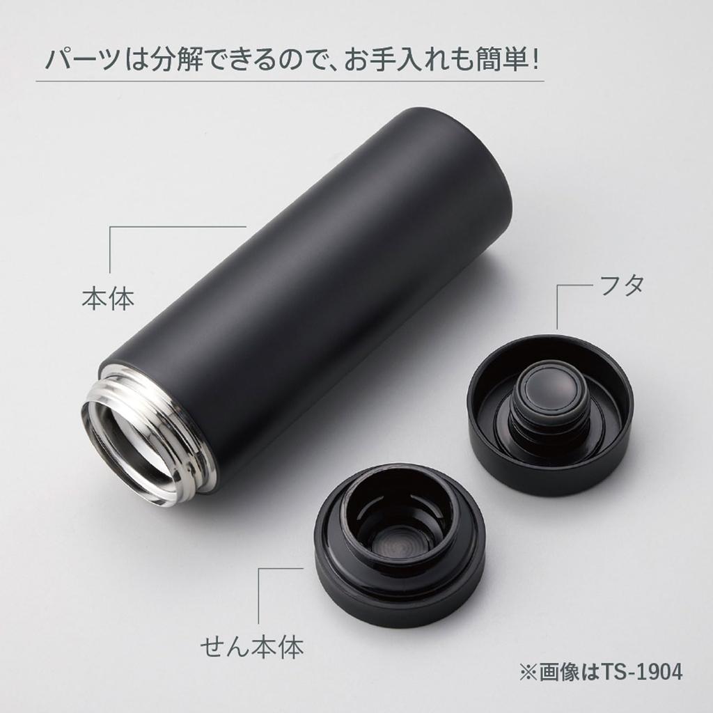 Stainless Steel Bottle Water Stainless Easy to Slim Thermos Ice Day Gift Slim, Direct-Drink, Lightweight, Double-Walled Vacuum-Covered, Insulated,