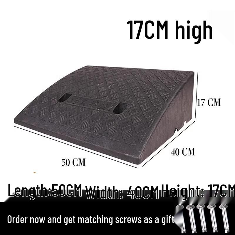 Uphill Slope Mat, Barrier-Free Ramp, Plastic Ladder, Speed Bump, Intersection Aid