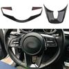 ABS Car Steering Wheel Buttons Protection Cover Trim Sticker Fit for Kia Forte K3 Accessories