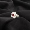 Red Garnet Gemstone Jewelry, 925 Sterling Silver Ring, Handmade Gorgeous Silver Jewelry, Garnet Ring For Gift