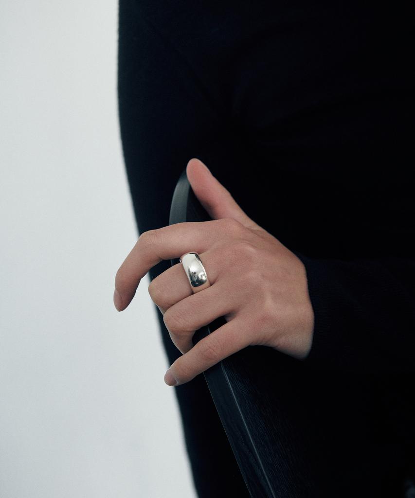 Verte [925 Silver] Cinq.Silver.218 / Grand Plein Ring