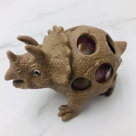 Игрушка-динозавр, эластичная, мягкая, из ТПР, милая кукла-животное, игрушка для сжимания, снятие стресса, ручные непоседы, детская игрушка-мячик для сжимания, антистрессовая игрушка, подарок на Хэллоуин