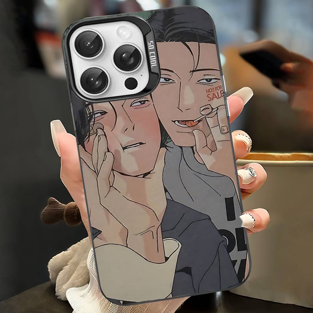 Peace Of God Bl Anime Phone Case Color Silver Shell For IPhone 17 16 15 14 13 12 11 Pro Max Plus