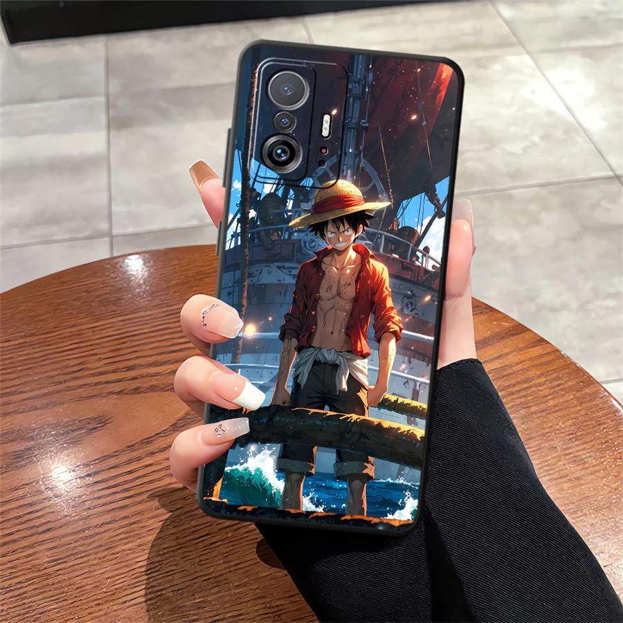 Чехол для телефона Luffy из One Piece для Xiaomi Mi 10 11 13 Lite 11T 14 Pro 9T CC9Pro 9 13 10T