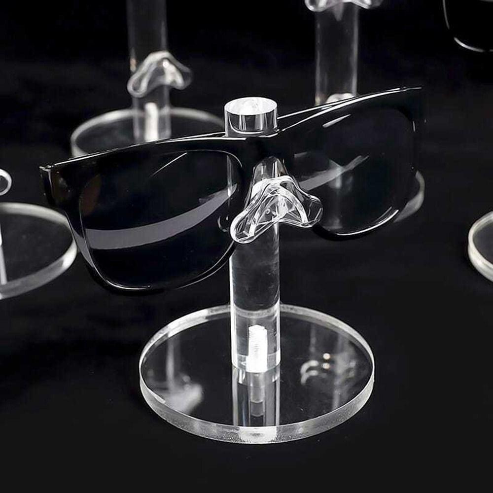 Home Decor Transparent Glasses Rack Sunglass Display Rack Glasses Holder Glasses Display Props