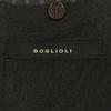 BOGLIOLI Сделано в Италии 100% шерсть костюм в полоску Комплект 46 Серый Двойная отделка Мужской Б/у