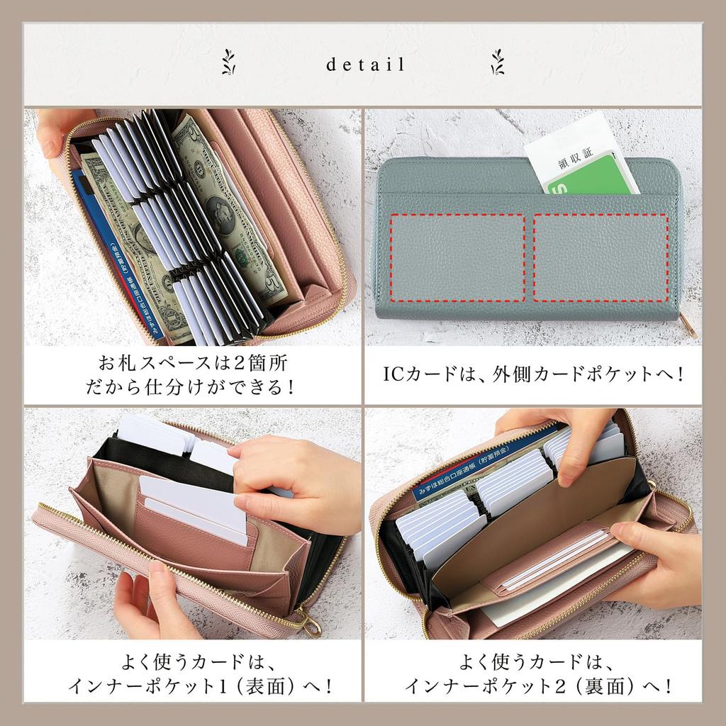 BLUE SINCERE Длинный Настоящий Вмещает 30 Кошелек Гарсон Аккордеон Большой RFID Усадка Кожа Кепка SW5 Женский Кошелек, Кожа, Карты, Стиль, Тип, Вместимость,
